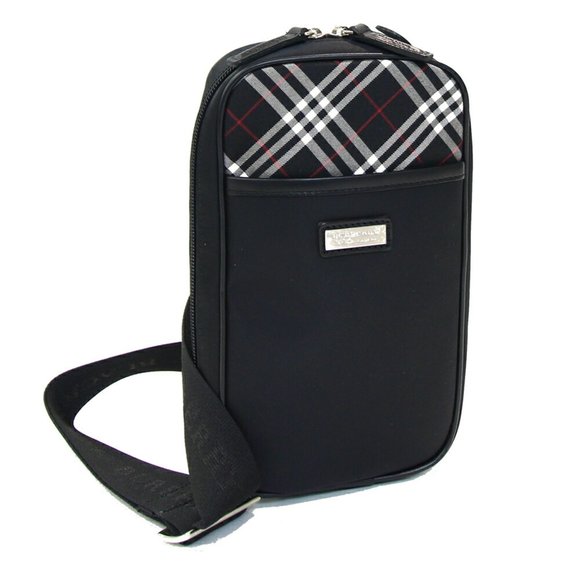 Burberry Black Label Body Bag BKL34-014-05 Nylon Leather Shoulder